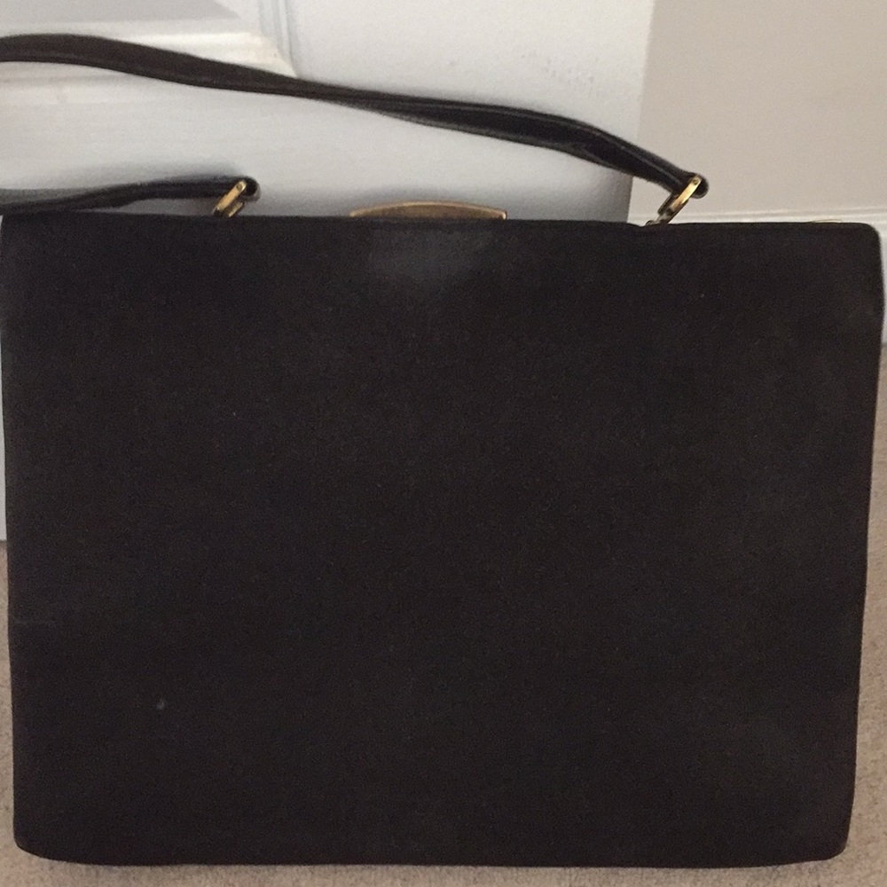 Vintage Suede handbag - Picture 4 of 8